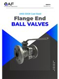 Katalog AF Hydro ANSI 300 cast steel flange end ball valves