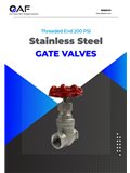 Katalog AF Hydro &mdash; SS316 Berulir 200 PSI