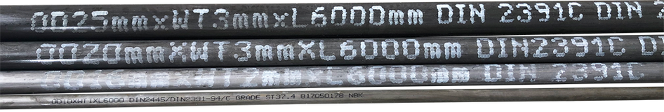Hydraulic steel tube ends