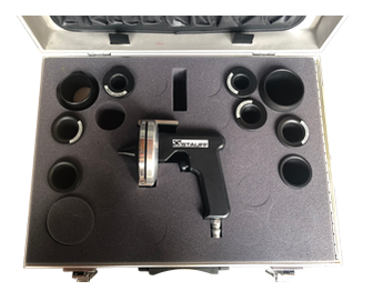 Launcher pneumatik dan nozzle